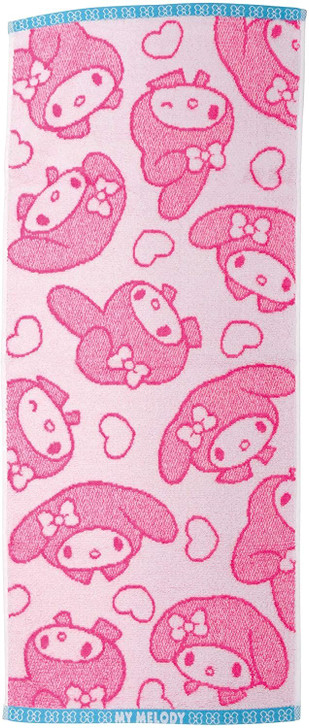Marushin Sanrio Face Towel Emotion My Melody