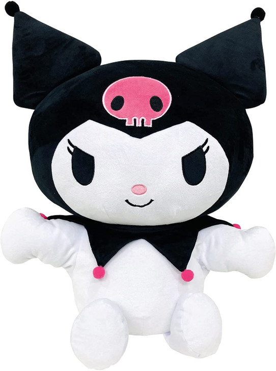Morishita PaPePi Puppet Hug Pillow Sanrio Kuromi