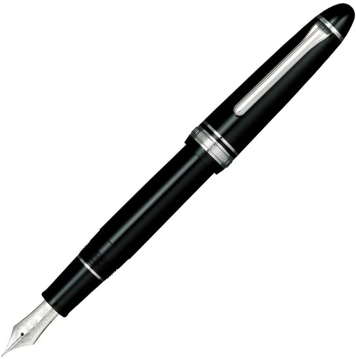 Sailor Profit 21 Fountain Pen Silver 1911 Black EF 11-2024-120