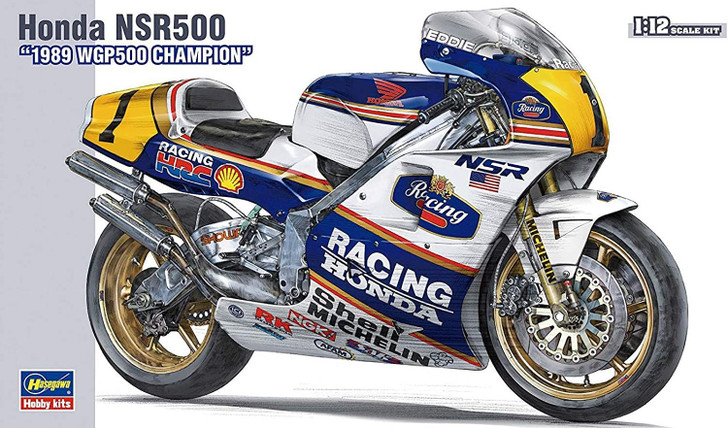 Hasegawa 1/12 Honda NSR500 '1989 WGP500 Champion' Plastic Model