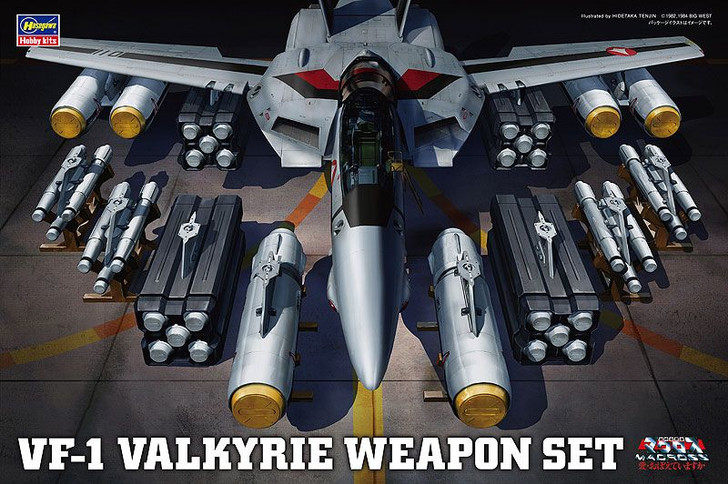 Hasegawa 1/48 Macross VF-1 Valkyrie Weapon Set Plastic Model