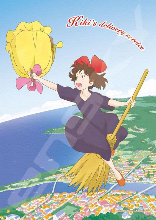 Ensky 208-208 Jigsaw Puzzle Studio Ghibli Kiki's Delivery Service Catch It! (208 Pieces)