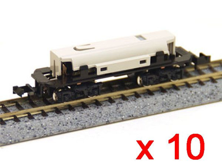 10 Pieces of Kato 11-106 Powered Motorized Chassis Value Set (N scale)