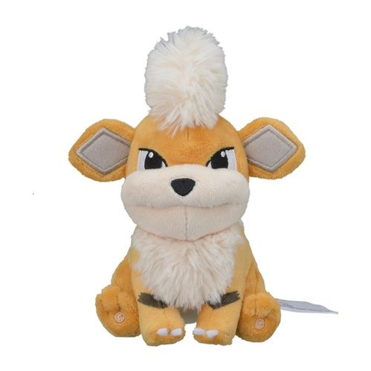 Pokemon Center Original Plush Doll Pokemon Fit Growlithe