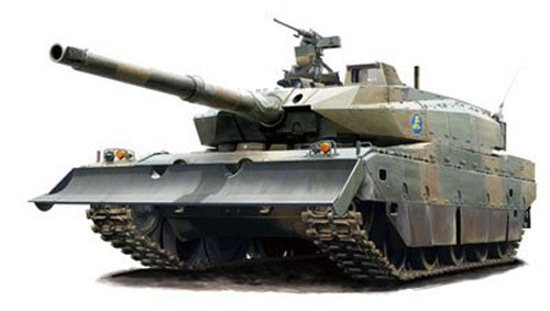 Fujimi 72M-3 JGSDF Type10 Tank Prototype No.3 Normal/Dozer 4968728722887 1/72 (4968728722887)