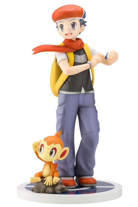 Kotobukiya ARTFX J Lucas with Chimchar 1/8 Figure (Pokemon)