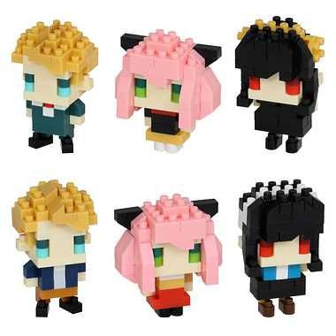 Nanoblock Mini Spy x Family 1 Box (6 Pcs)