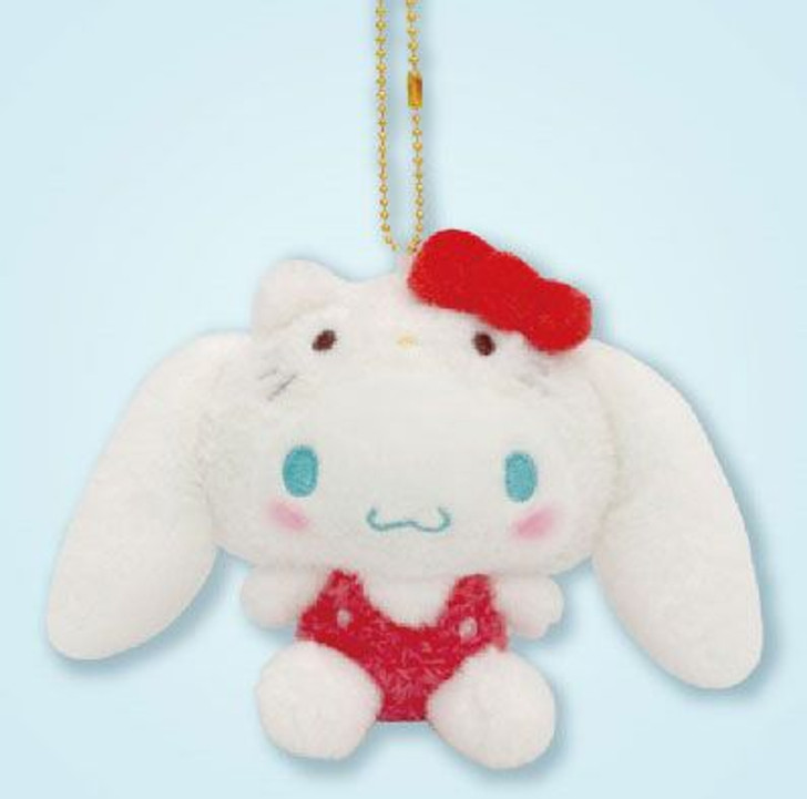 Nakajima Sanrio Cinnamoroll 20th Anniversary Narikiri Mascot Hello Kitty