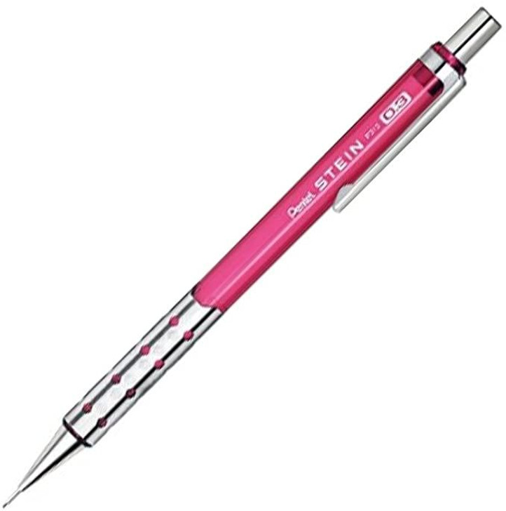 Pentel Stein Mechanical Pencil 0.3mm (Clear Pink)
