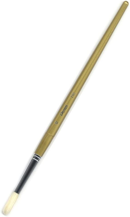 Pentel High Grade Paintbrush (Pig Hair) Round Brush No. 12