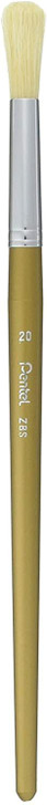 Pentel High Grade Paintbrush (Pig Hair) Round Brush No.20
