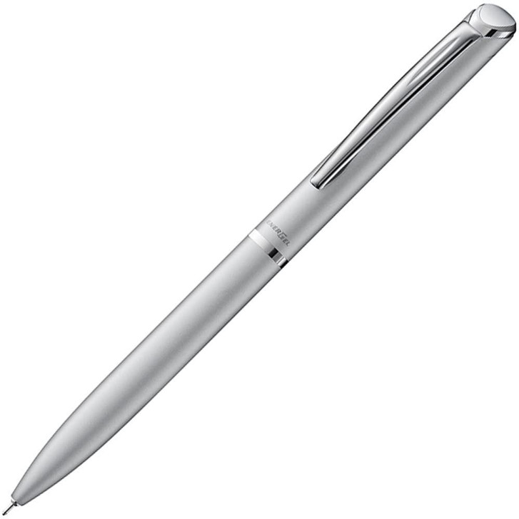 Pentel Energel Philography Ballpoint Pen 0.5mm (Silver)