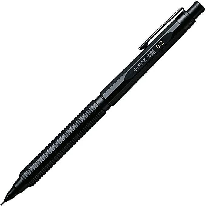 Pentel Orenz Nero Mechanical Pencil 0.2mm (Black)