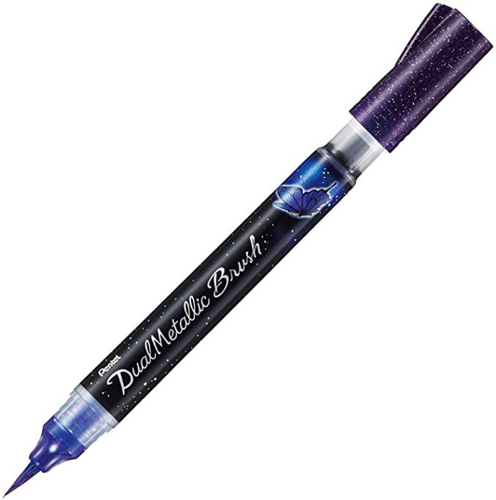 Pentel Dual Metallic Brush Violet