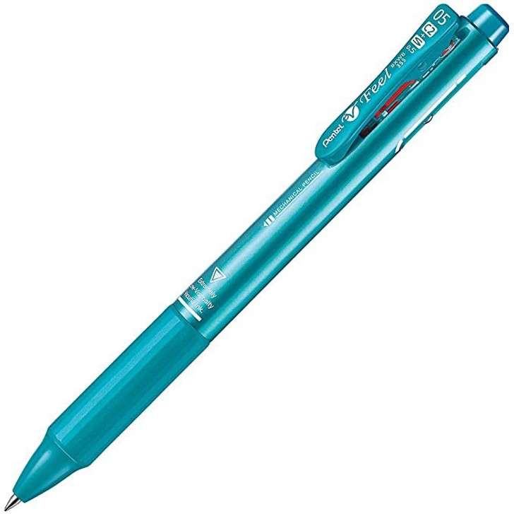 Pentel Vicuna Feel Multifunction Pen 0.5mm (Metallic Green)