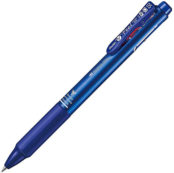 Pentel Vicuna Feel Multifunction Pen 0.5mm (Metallic Blue)