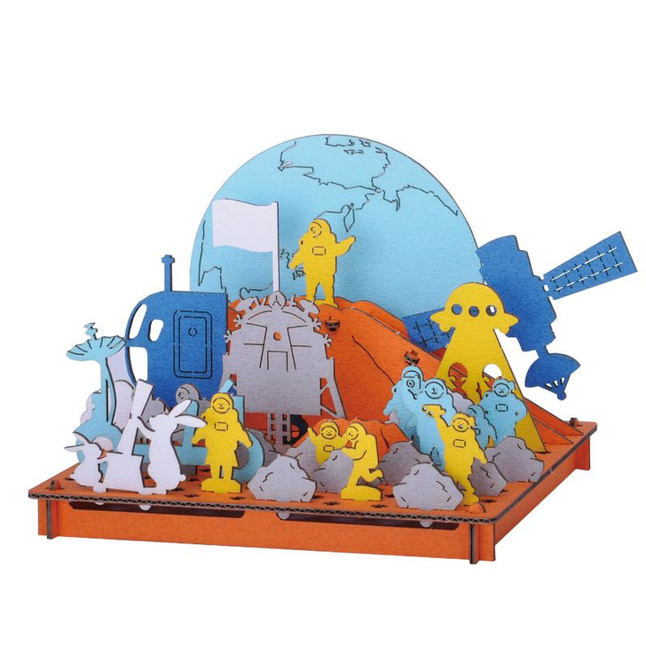 hacomo PUSUPUSU Paper Craft Space