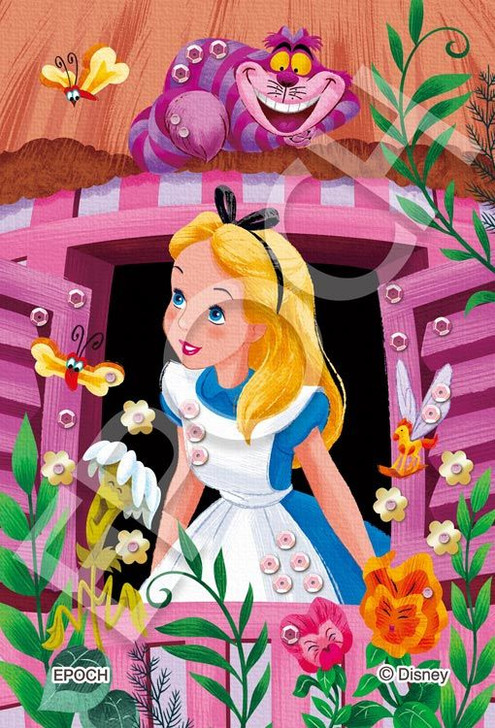 Epoch 70-037 Jigsaw Puzzle Disney Alice in Wonderland Window Alice (Decoration Puzzle) (70 S-Pieces)