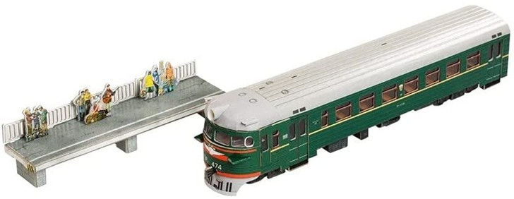 Umbum Paper Craft Kit ER2 Type Train Leading Car 1/87 Scale