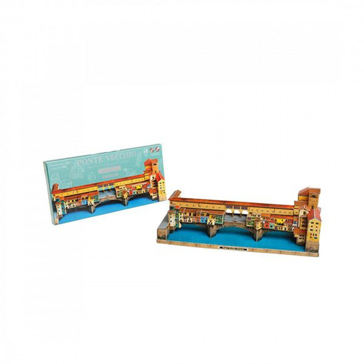 Umbum Paper Craft Kit Ponte Vecchio (Florence, Italy) Non-scale