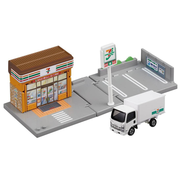 Tomica World Tomica Town Seven Eleven (w/ Tomica)