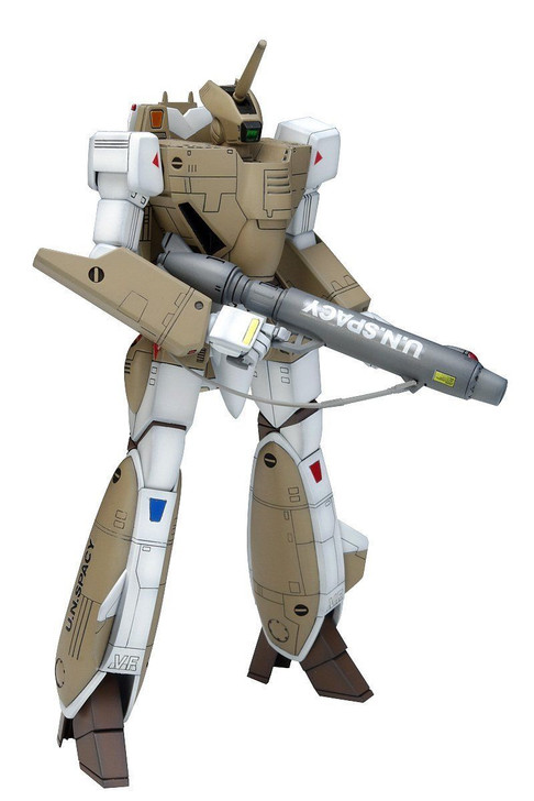 Wave MC56 Macross Series  VF-1A Battroid Production Type 1/100 Scale Kit (4943209190560)