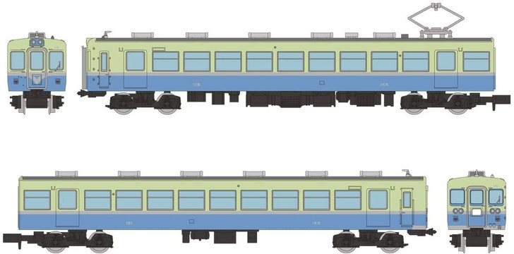 Tomytec Izukyu Series 100 Low Cab + Leading Modified Car 2 Cars Set (N scale)