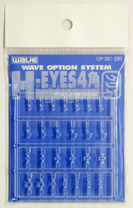 Wave Option System OP281 H Eyes 4 Square Clear (4943209112814)