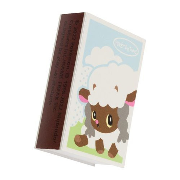 Pokemon Center Original Match Design Block Memo Pokemon Time Wooloo