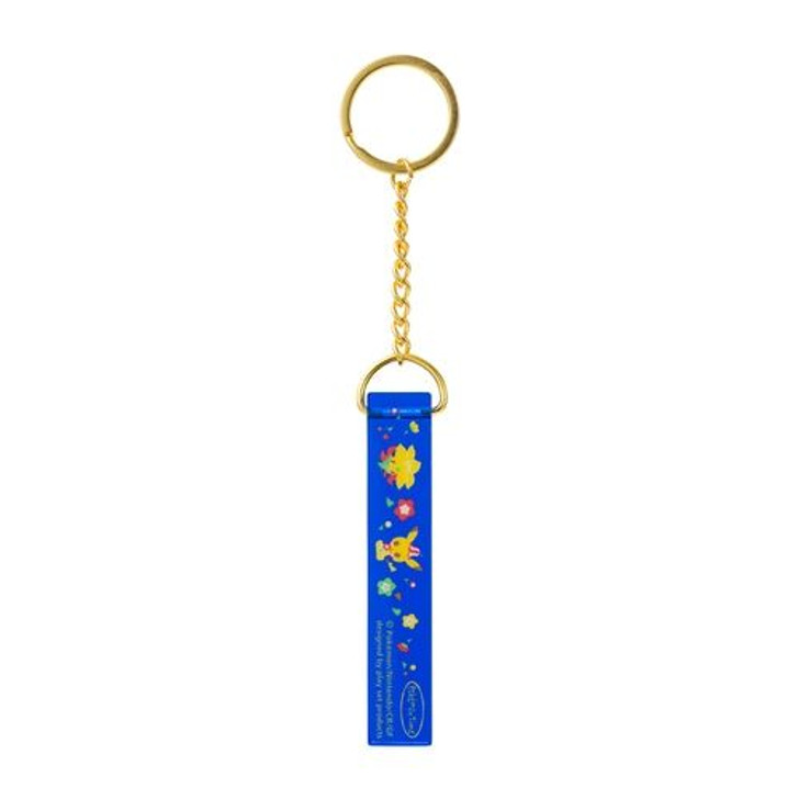 Pokemon Center Original Hotel Keychain Pokemon Time Pikachu & Gossifleur