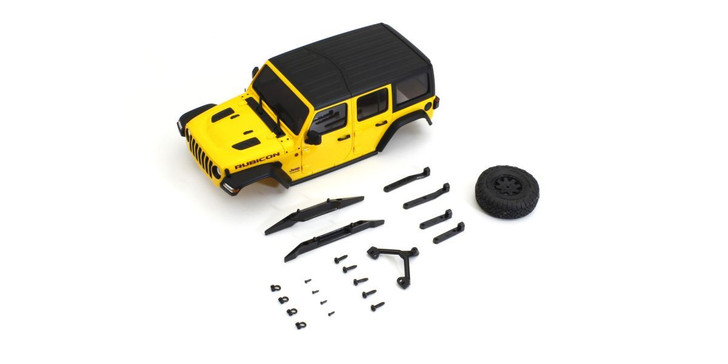 Kyosho MXB01Y MX-01 Jeep Wrangler Unlimited Rubicon Hella Yellow