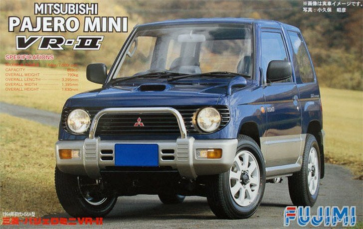 Fujimi ID-1 Mitsubishi Pajero Mini VR-II 1/24 Scale Kit (4968728038575)