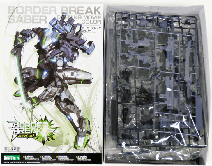 Kotobukiya 103591 Border Break FAA09 SABER Opening Movie Color 1/35 Scale Kit (4934054103591)