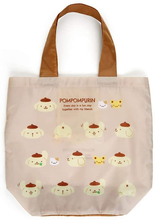 Sanrio Eco Bag with Pouch Pom Pom Purin