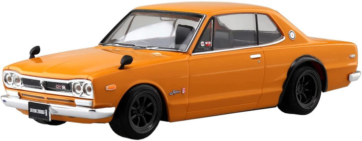 Aoshima The Snap Kit 1/32 Nissan Skyline 2000GT-R Custom Wheel (Safari Brown) Plastic Model