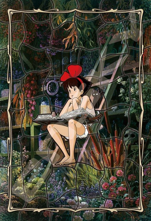 Ensky 300-AC055 Art Crystal Jigsaw Puzzle Studio Ghibli Kiki's Delivery Service Girl's Time (300 Pieces)