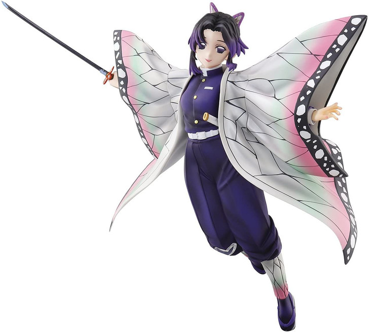 コミック・アニメ Shinobu Kocho Demon Slayer (1/7 Scale) Aoshima: Demon Slayer: Kimetsu no Yaiba - Shinobu Kocho 1/7