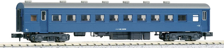 Kato 5134-2 Passenger Car SUHAFU 42 (Blue) (N scale)