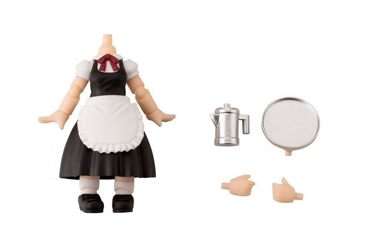 Kotobukiya ADE25 Cu-poche Extra Waitress Body Long Length Black 4934054183852