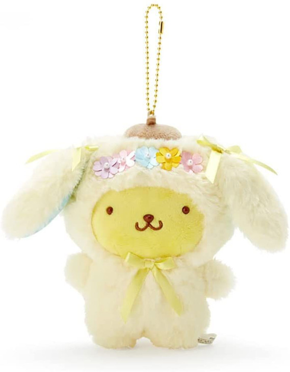 Sanrio Mascot Keychain Pom Pom Purin (Easter)
