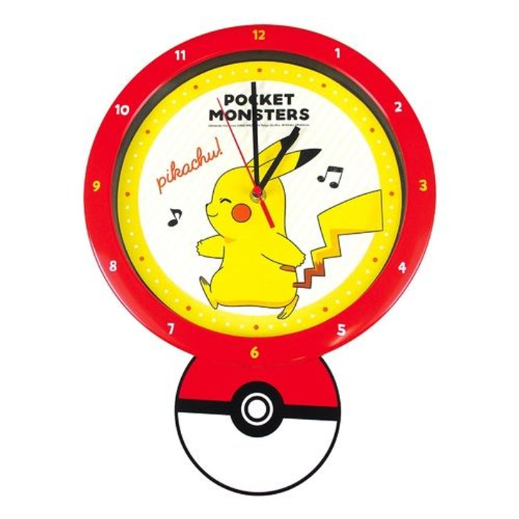 Pokemon Center Original Swing Clock Pikachu