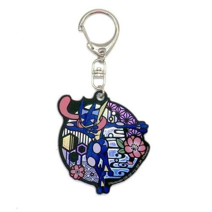 Pokemon Center Original Glitter Keychain Greninja