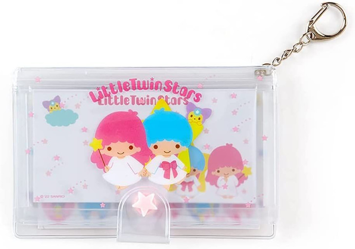 Sanrio Memo Pad & Sticker with Case Little Twin Stars