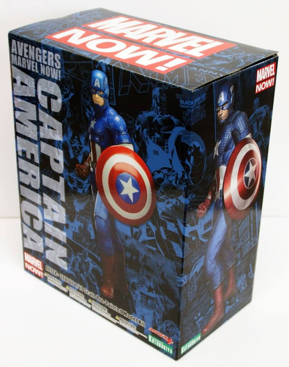 Kotobukiya MK155 ARTFX Avengers Captain America PVC Figure 1/10 Scale