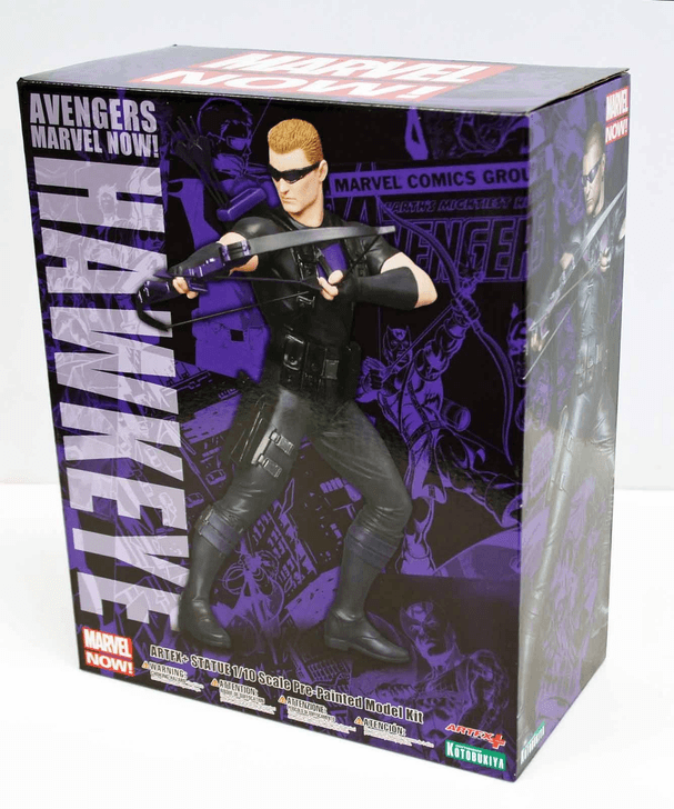 Kotobukiya MK157 ARTFX Avengers Hawkeye PVC Figure 1/10 Scale (4934054092475)