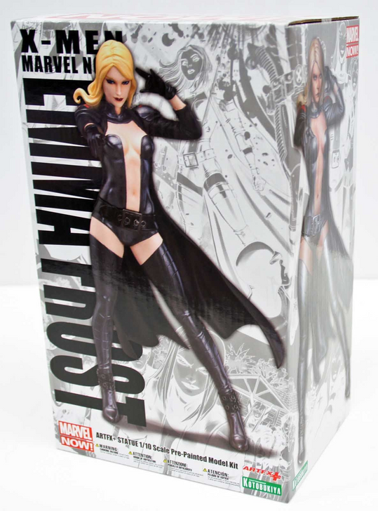 Kotobukiya MK182 MARVEL ARTFX+ EMMA FROST X-MEN 1/10 Scale Figure (4934054092772)
