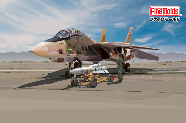 Fine Molds 1/72 Iran Air Force F-14A Tomcat (Limited Edition) Plastic Model