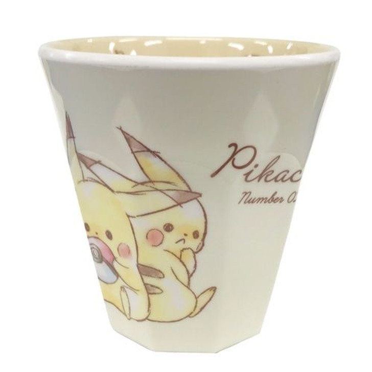 Pokemon Center Melamine Cup Pikachu Number 025