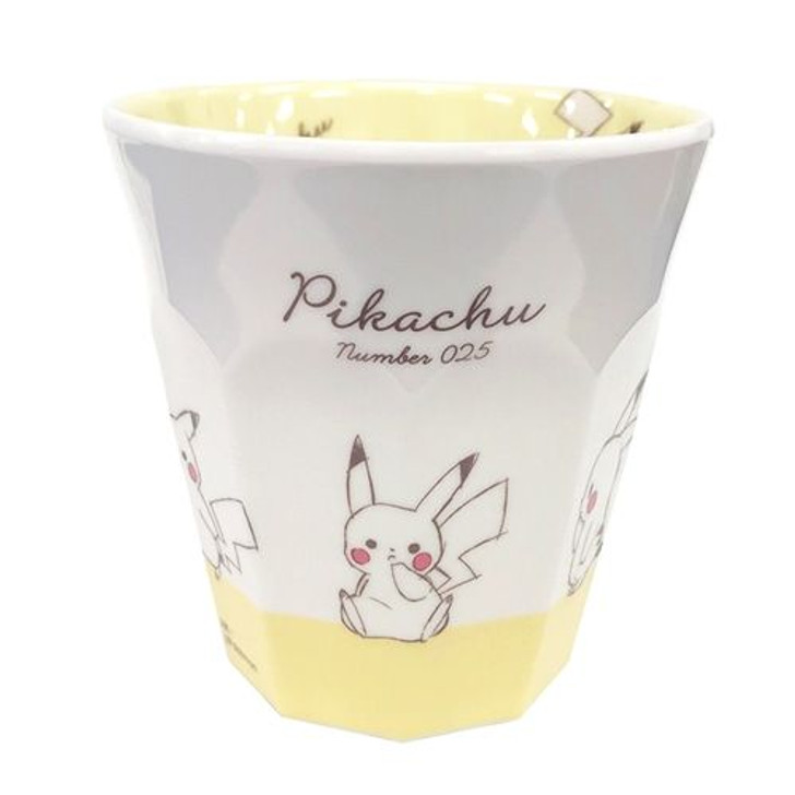 Pokemon Center Melamine Cup Pikachu Number 025 Pikachu Together