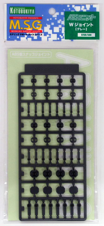 Kotobukiya MSG Modeling Support Goods D76R ABS Unit 03 W Joint (4934054260478)